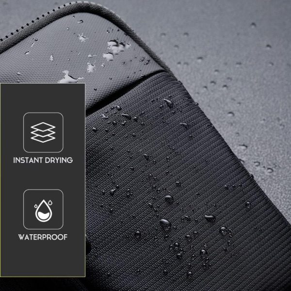 Mini Crossbody Sling Bag Chest Bag Dual Pocket Water Resistant Fanny Pack Running Phone Holder for Men Women Workout Travelling - Image 3