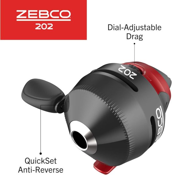 Zebco 202 & 404 Spincast Reels and Fishing Rod Combos - Image 4