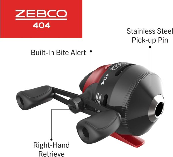 Zebco 202 & 404 Spincast Reels and Fishing Rod Combos - Image 6