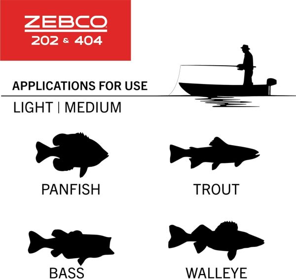 Zebco 202 & 404 Spincast Reels and Fishing Rod Combos - Image 9